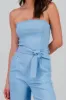 Jumpsuit strapless detalle cinturon sold by Shasa
