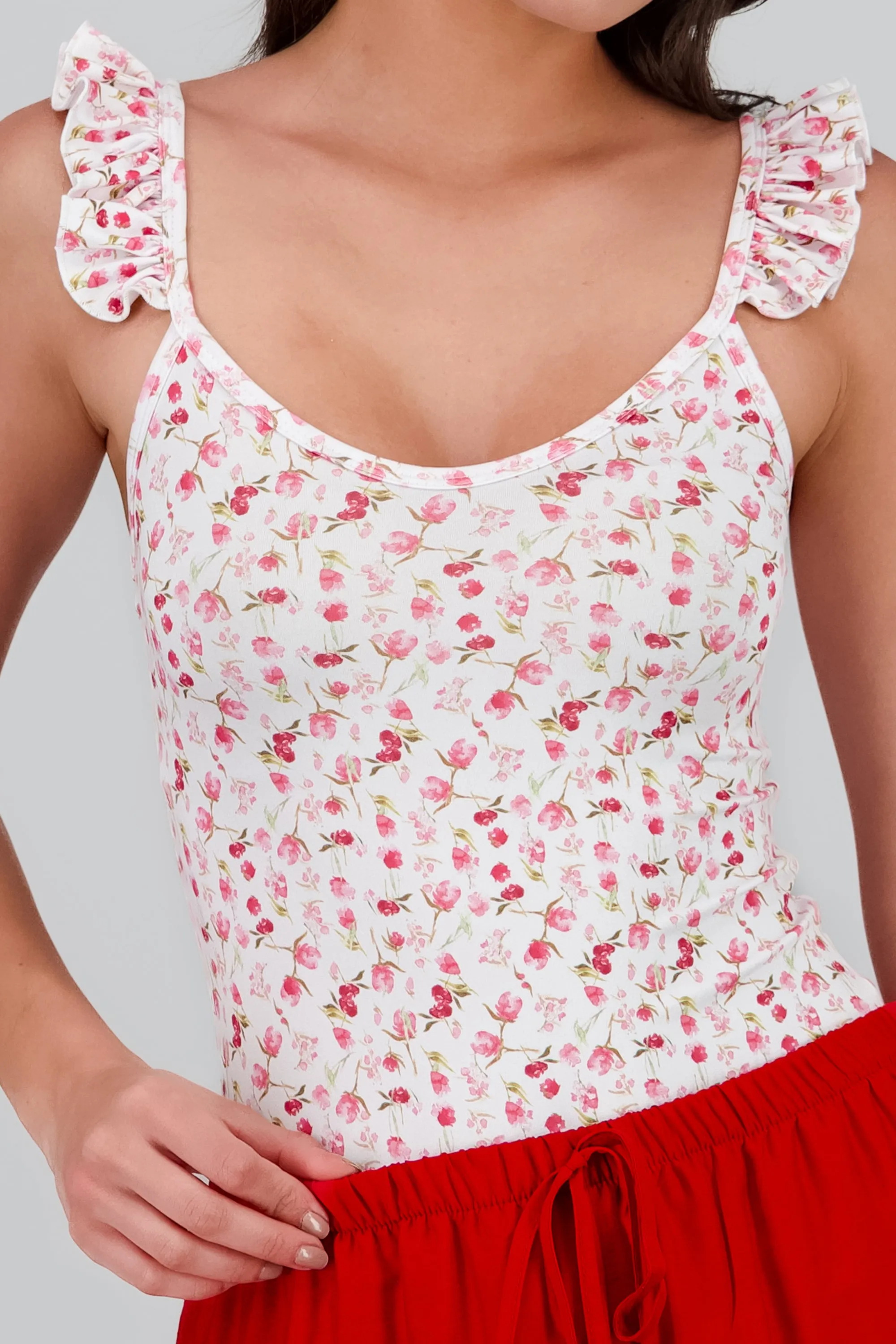Bodysuit tirantes olan estampado flores sold by Shasa product image thumbnail 5