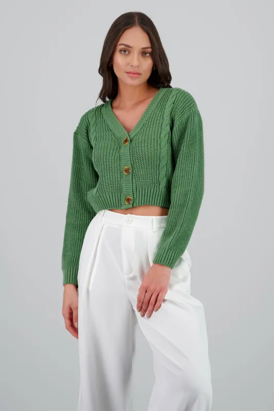 Cárdigan Tejido Punto Botones sold by Shasa