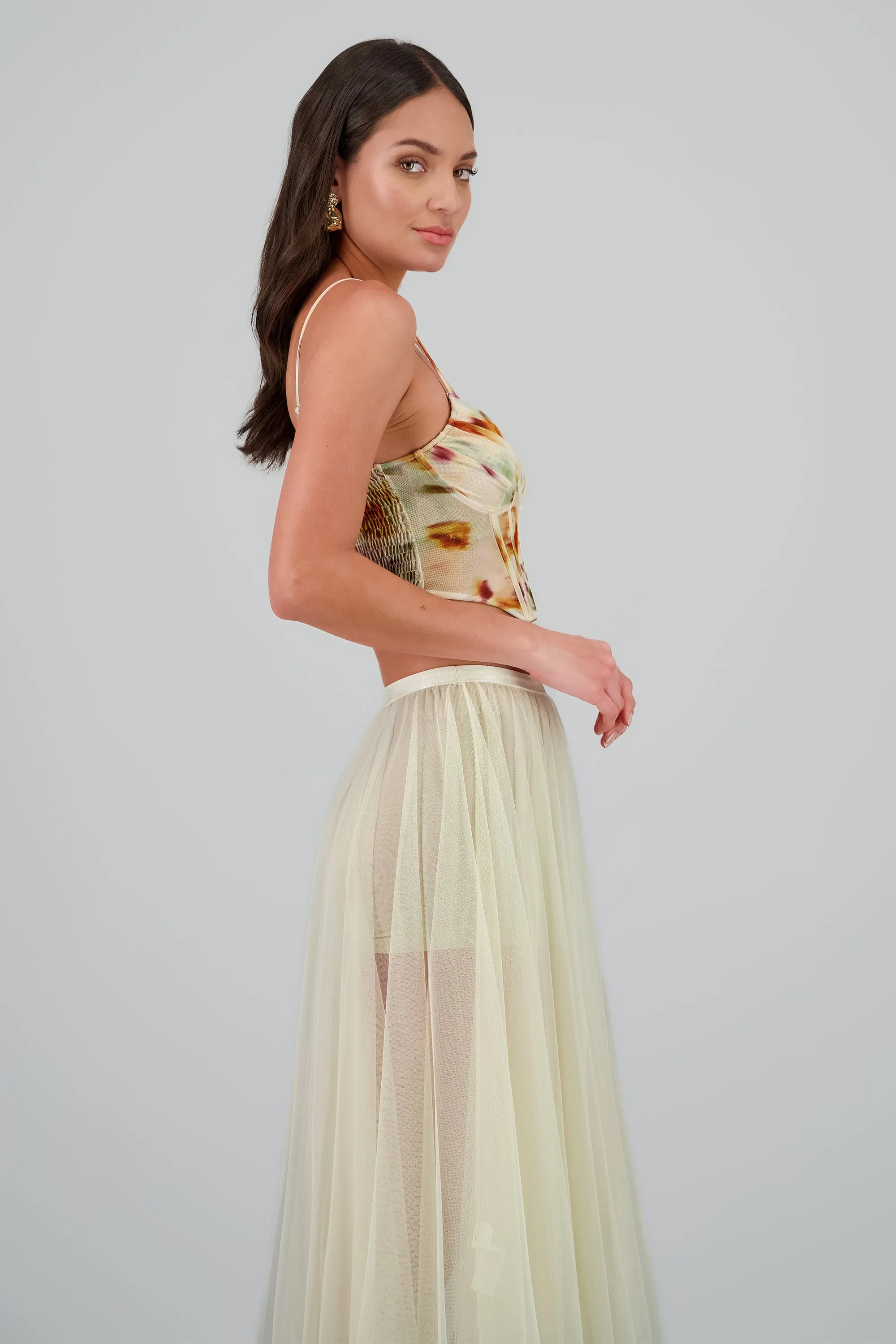 Corset de mesh con varillas y copa sold by Shasa product image thumbnail 3