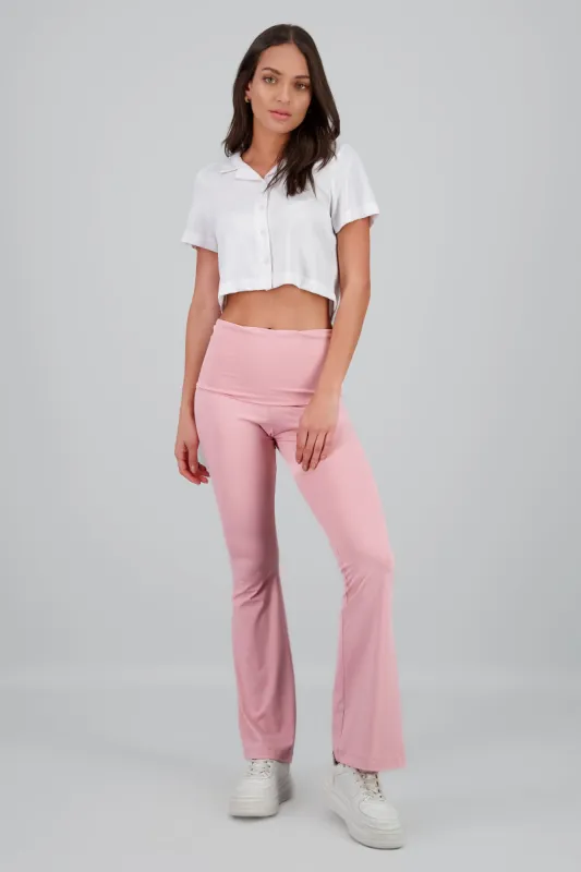 Leggings flare detalle dobles sold by Shasa