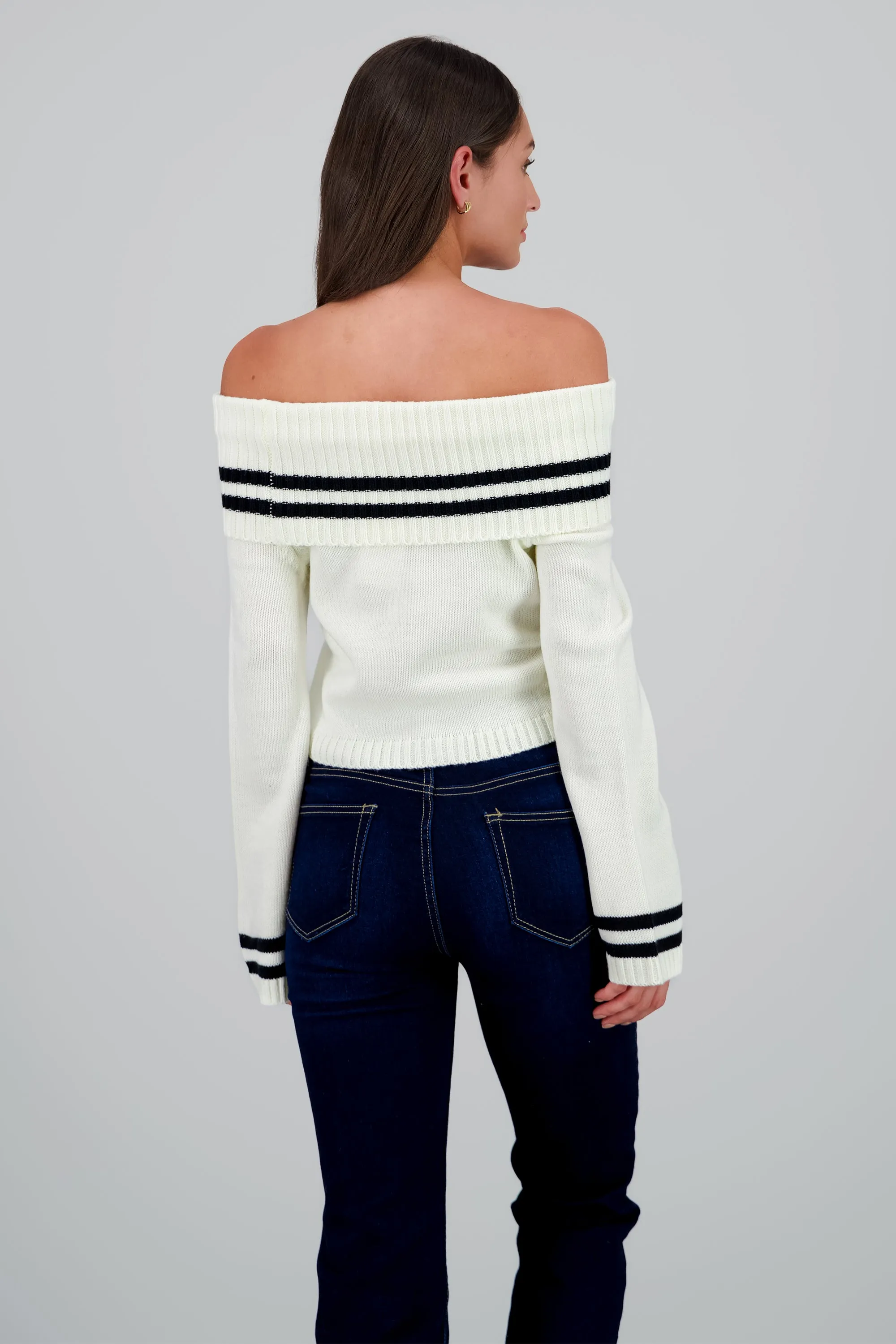 Sueter bandeau detalle rayas sold by Shasa product image thumbnail 4