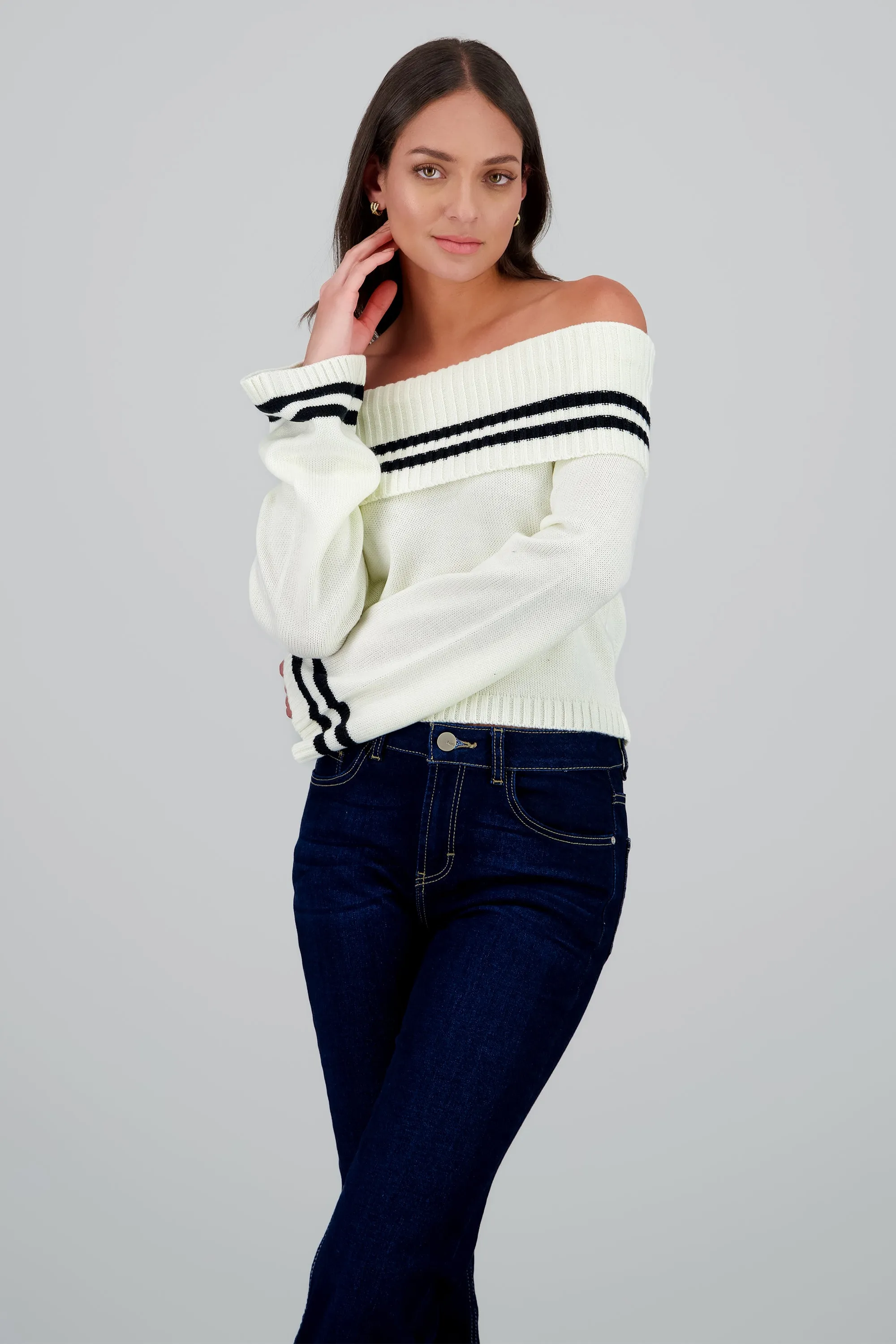 Sueter bandeau detalle rayas sold by Shasa product image thumbnail 2