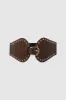 Cinturon ancho studs hebilla sold by Shasa