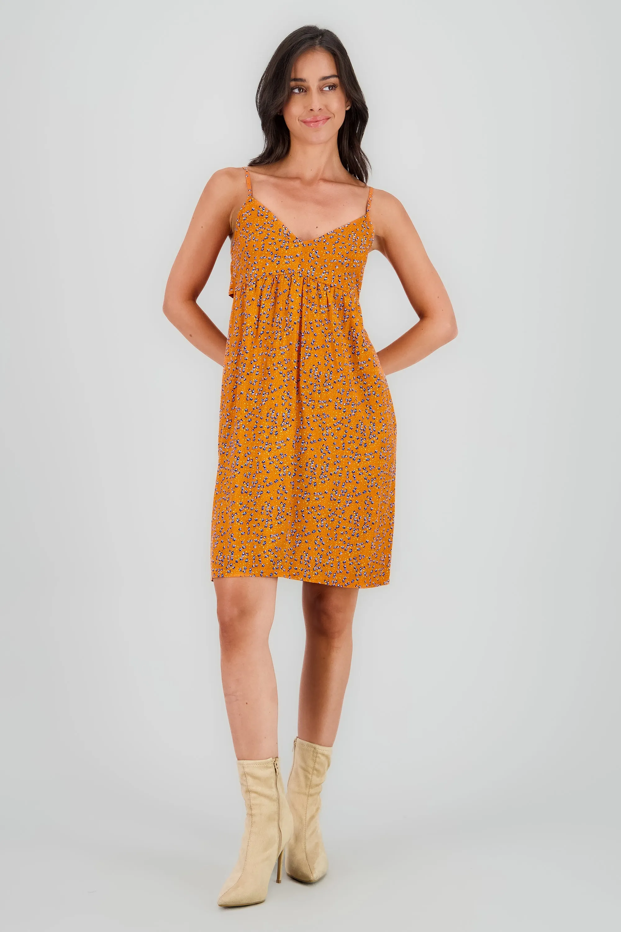 Vestido midi escote v tirantes sold by Shasa product image thumbnail 2