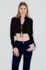Camisa crop detalle liston sold by Shasa