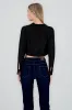 Camisa crop detalle liston sold by Shasa