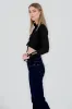 Camisa crop detalle liston sold by Shasa
