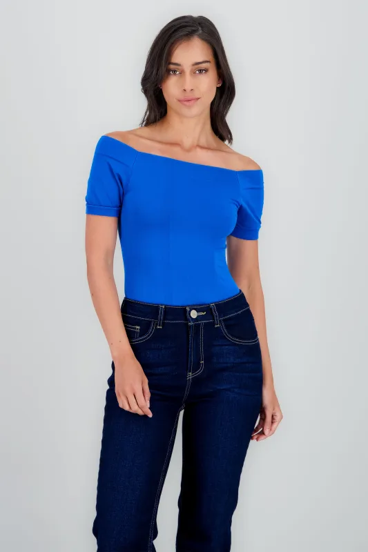 Bodysuit Liso Hombros Descubiertos sold by Shasa