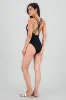 Traje de baño rib escote aro espalda cruzada sold by Shasa
