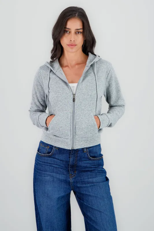 Sudadera larga con cierre sold by Shasa