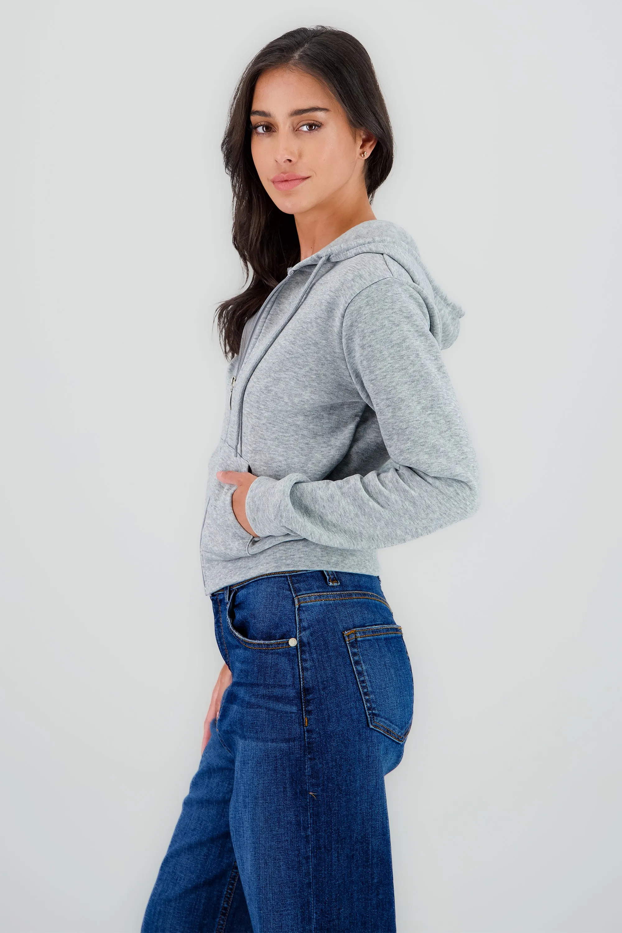 Sudadera larga con cierre sold by Shasa product image thumbnail 3