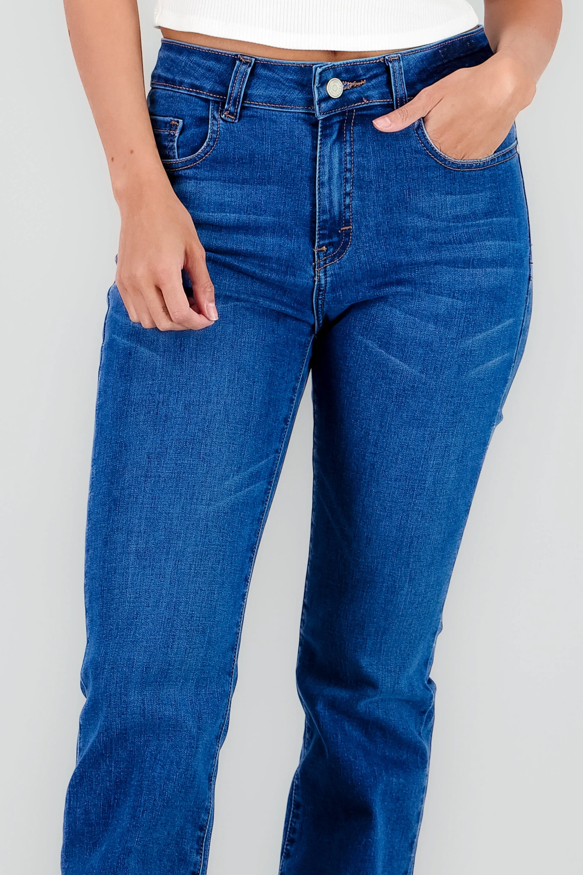 Jeans bootcut mid rise sold by Shasa product image thumbnail 5