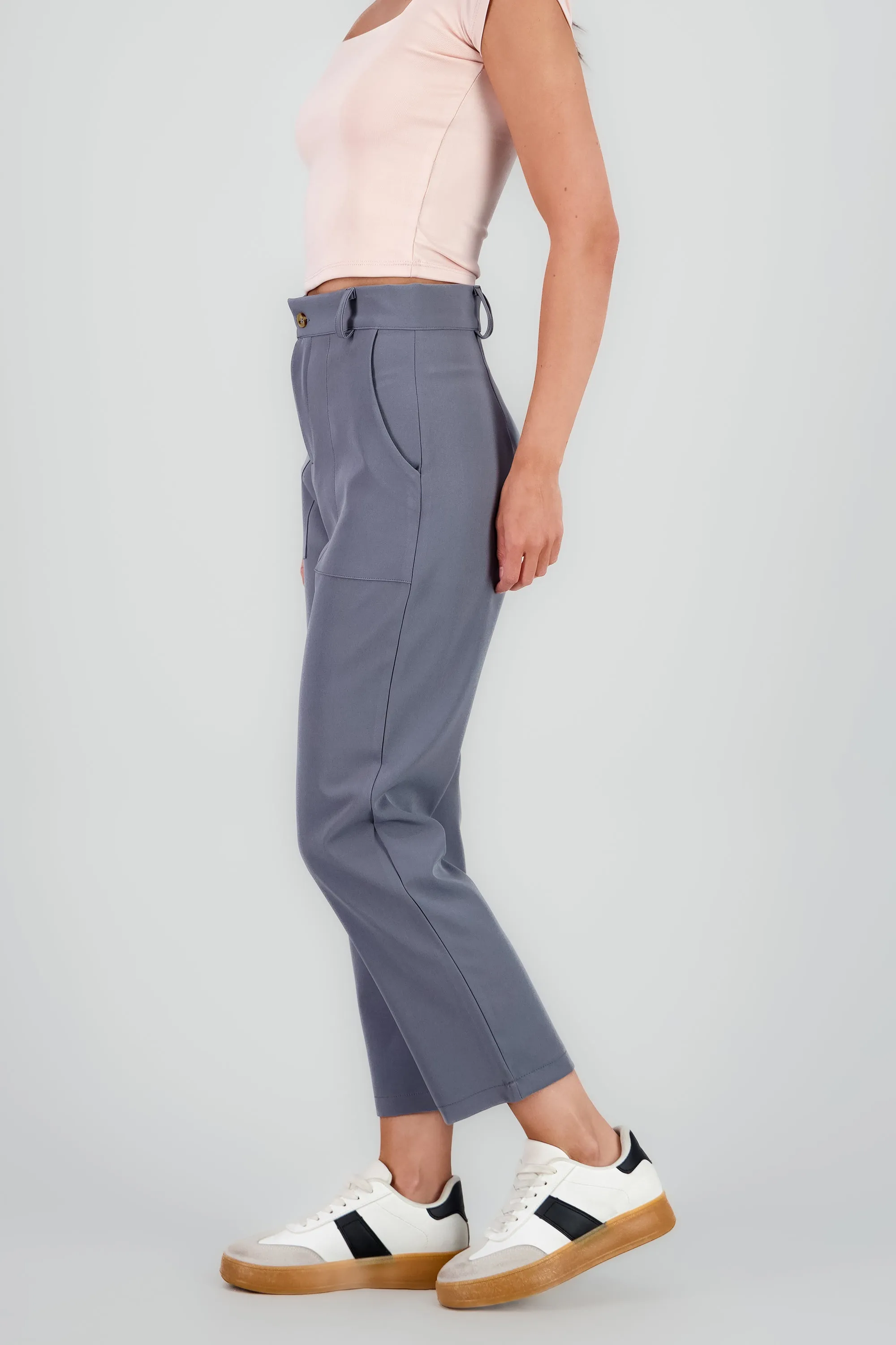 Pantalón Cintura Alta Capri Bolsas sold by Shasa product image thumbnail 3