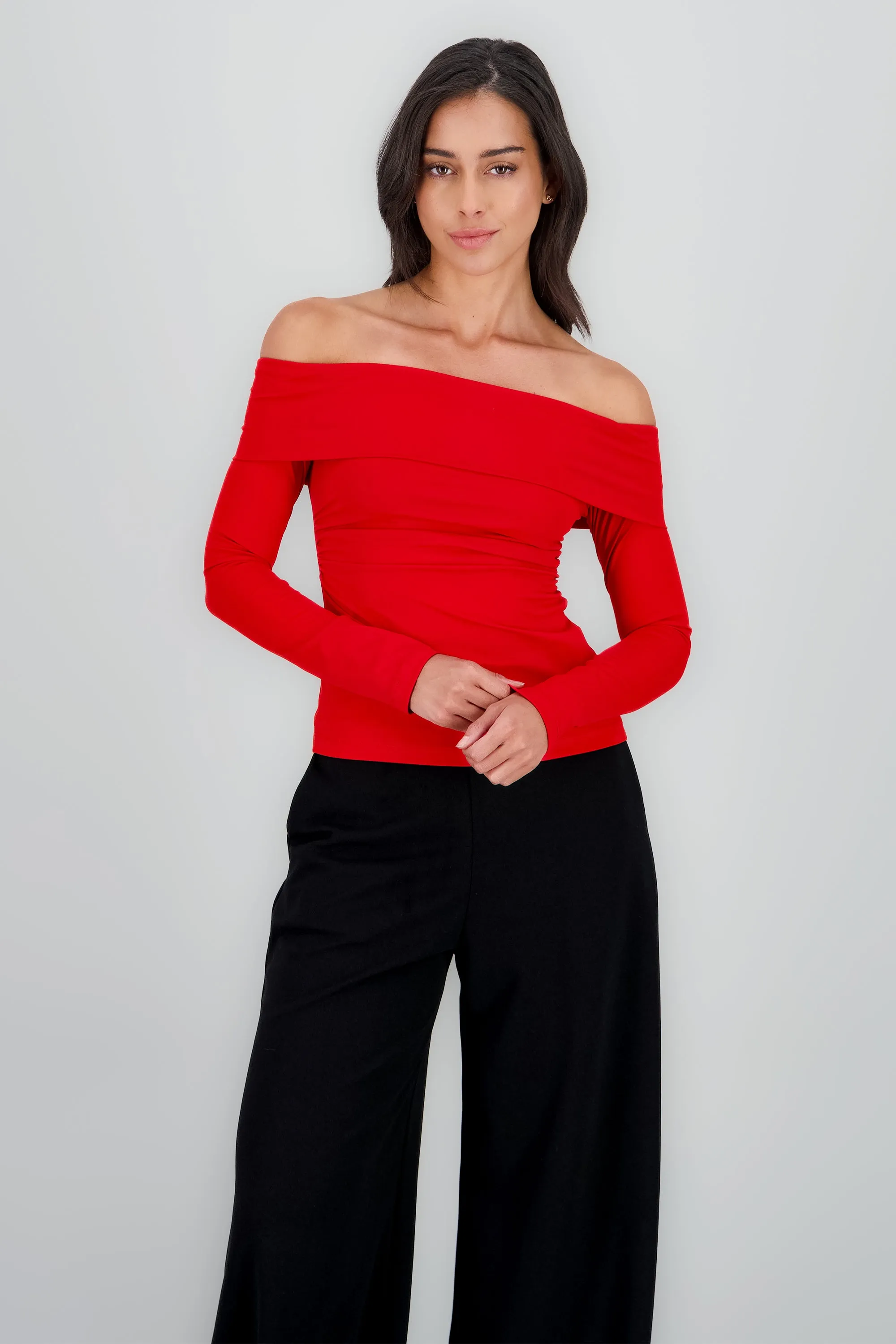 Top manga larga con dobles escote Hypsters sold by Shasa product image thumbnail 2