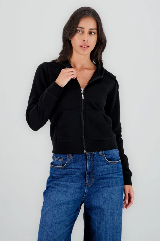 Sudadera larga con cierre sold by Shasa