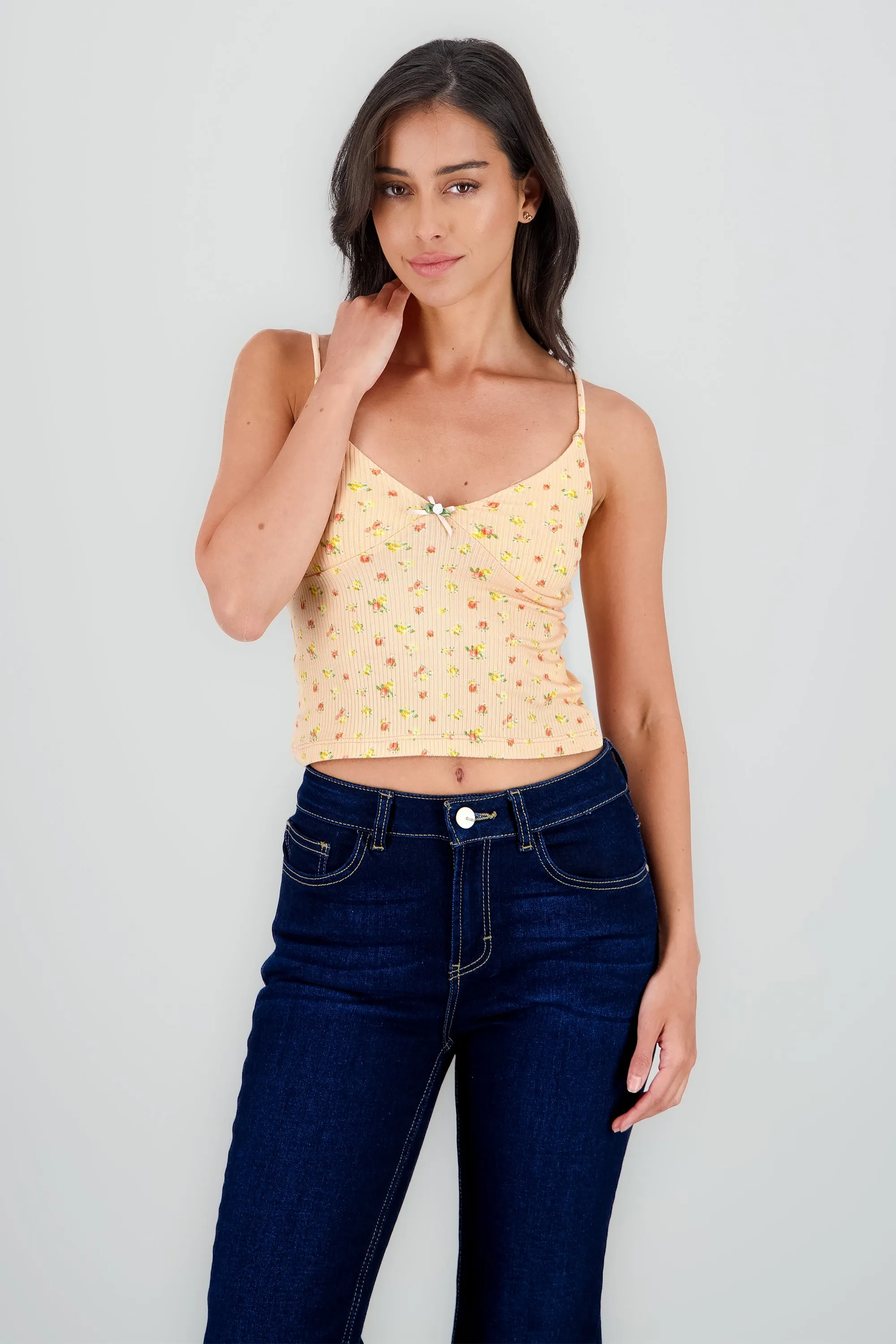 Top tirantes con detalle mini flor sold by Shasa product image thumbnail 2