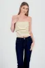 Top tejido off shoulder rayas sold by Shasa