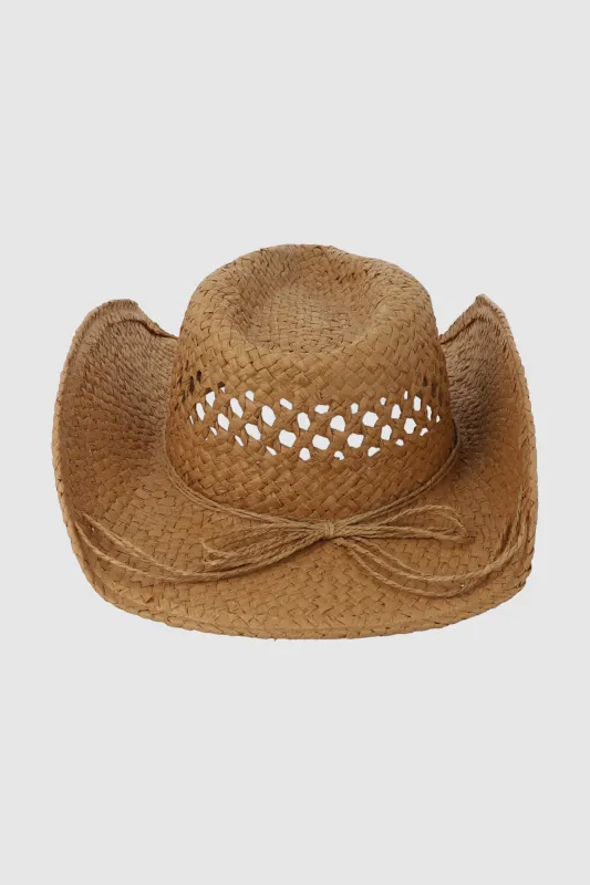 Sombrero vaquero cenefa calada sold by Shasa