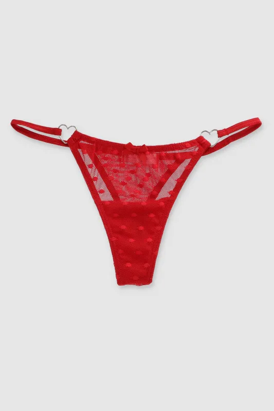 Tanga argollas corazones sold by Shasa