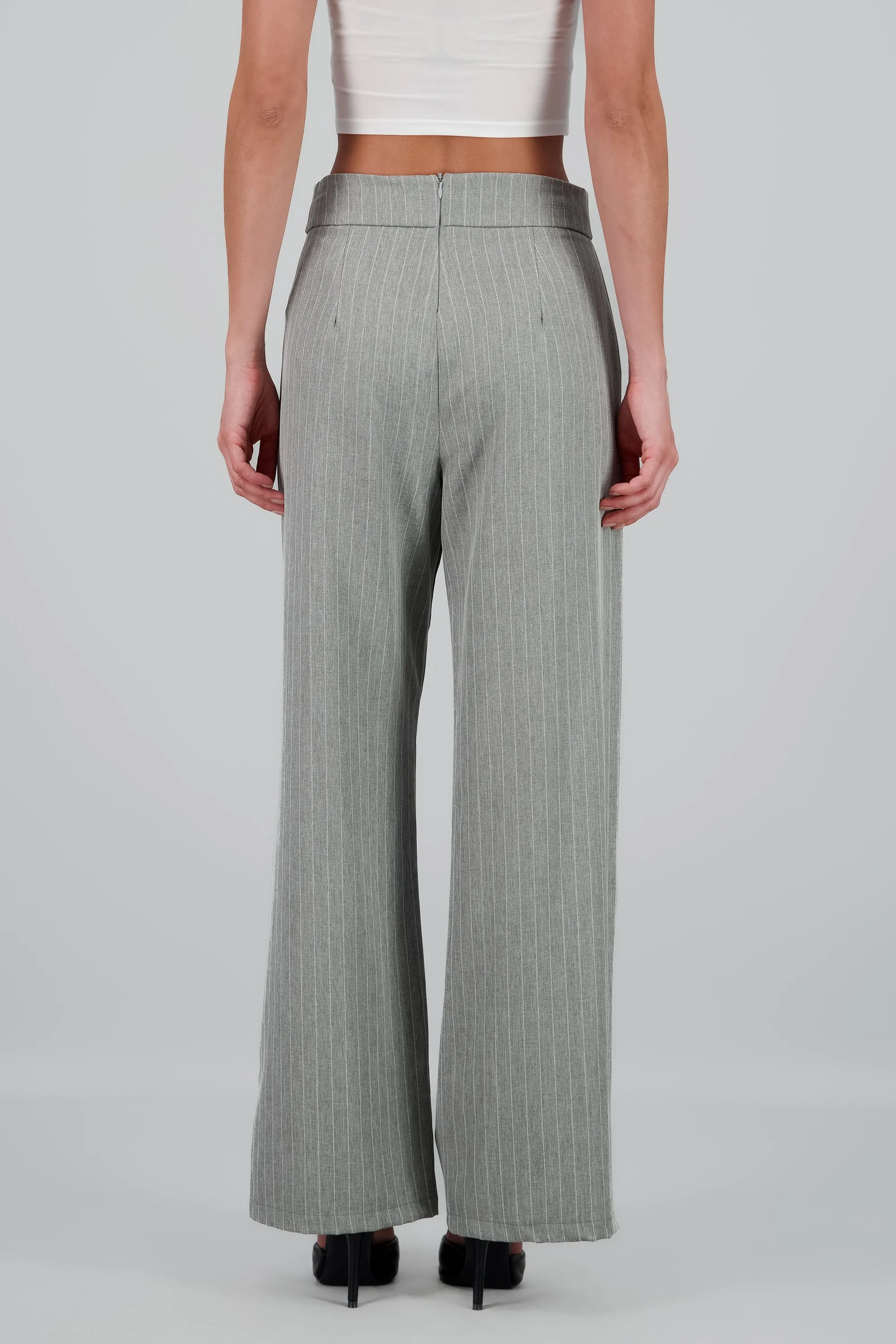 Pantalon recto detalle rayas sold by Shasa product image thumbnail 4