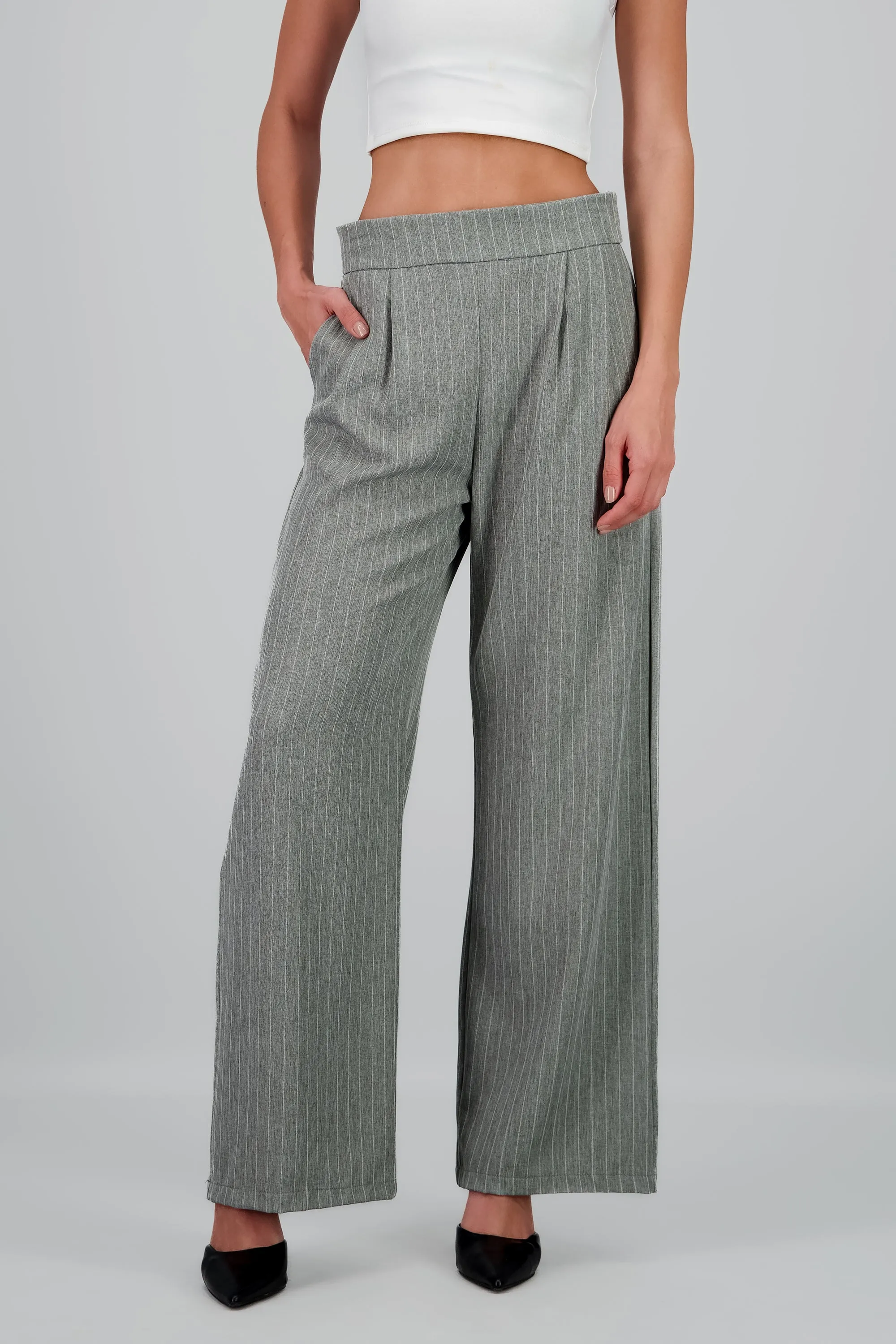 Pantalon recto detalle rayas sold by Shasa product image thumbnail 2