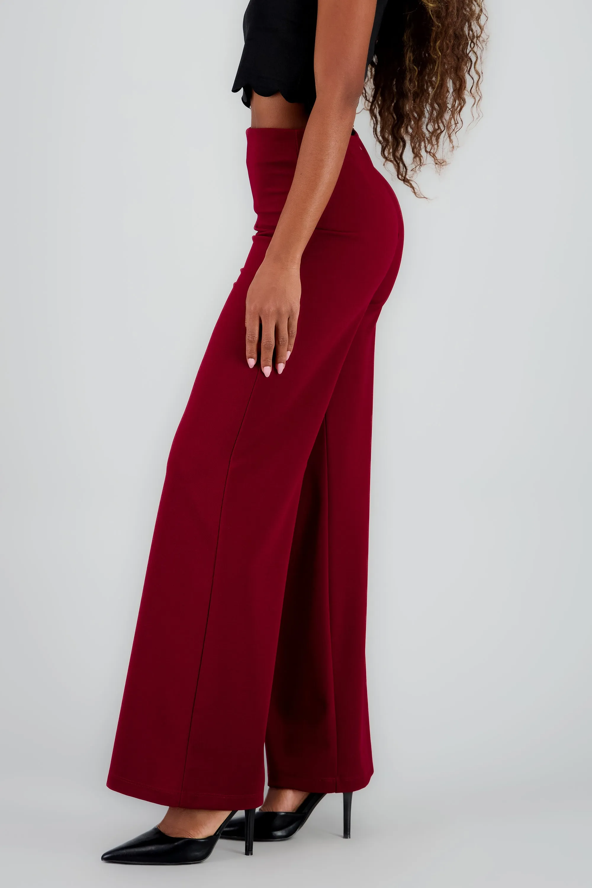 Pantalon fluido wide leg sold by Shasa product image thumbnail 3