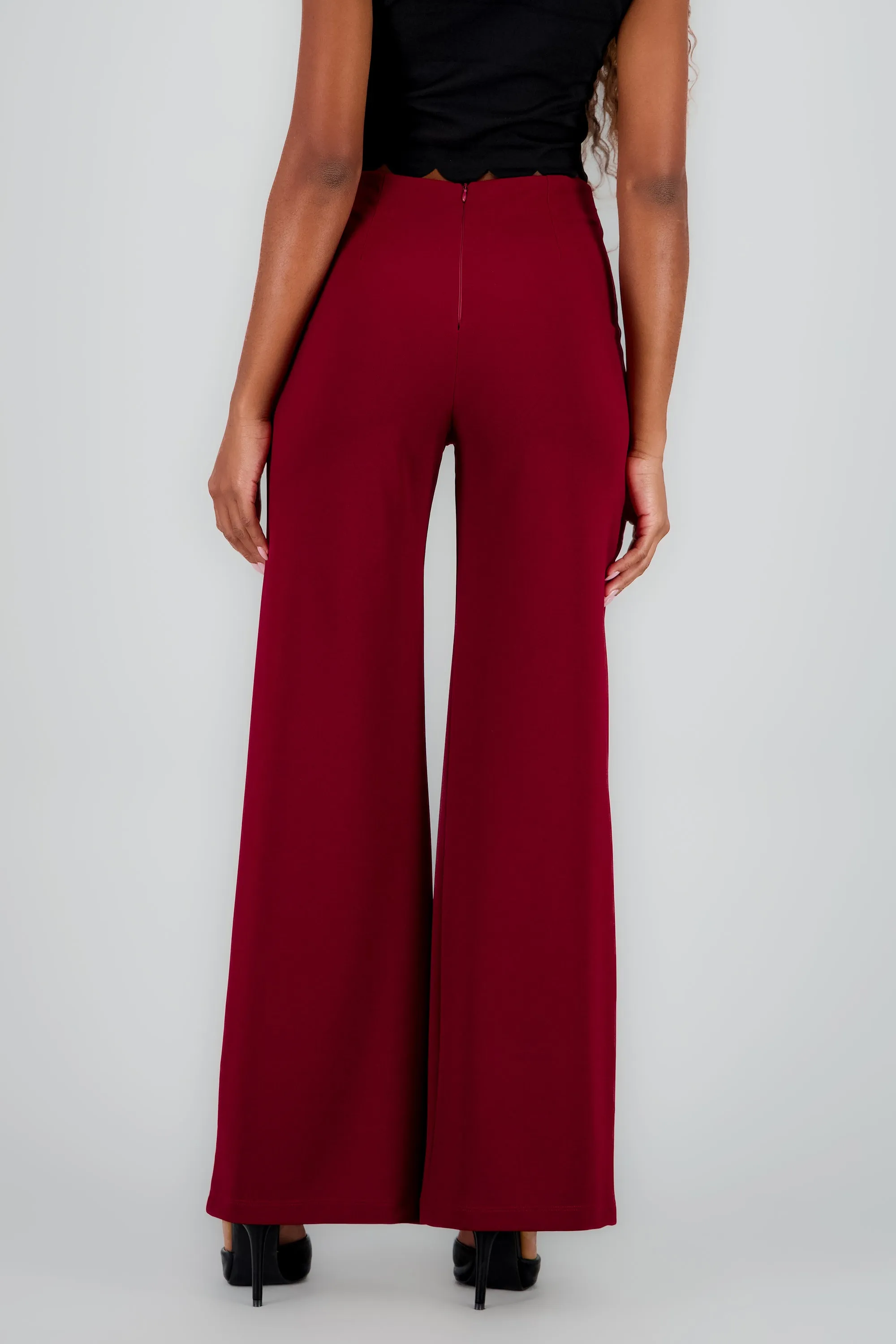 Pantalon fluido wide leg sold by Shasa product image thumbnail 4