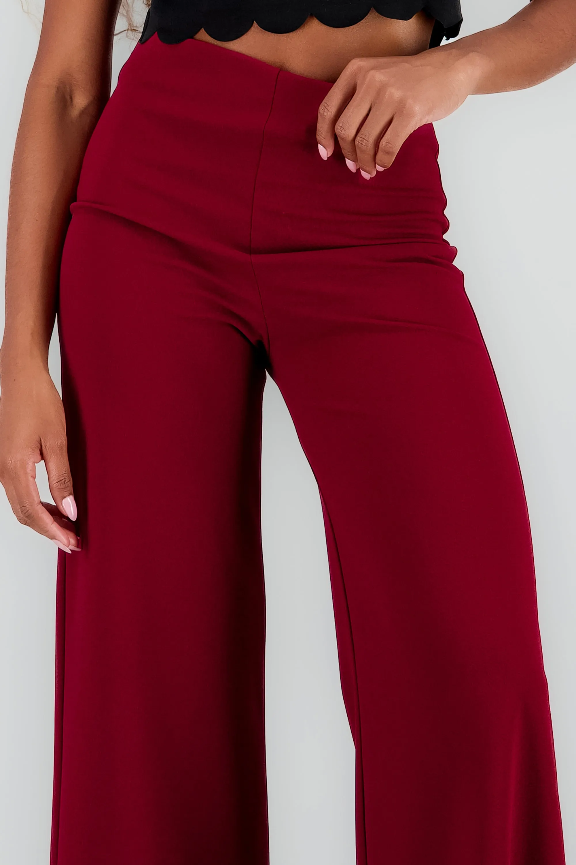 Pantalon fluido wide leg sold by Shasa product image thumbnail 5