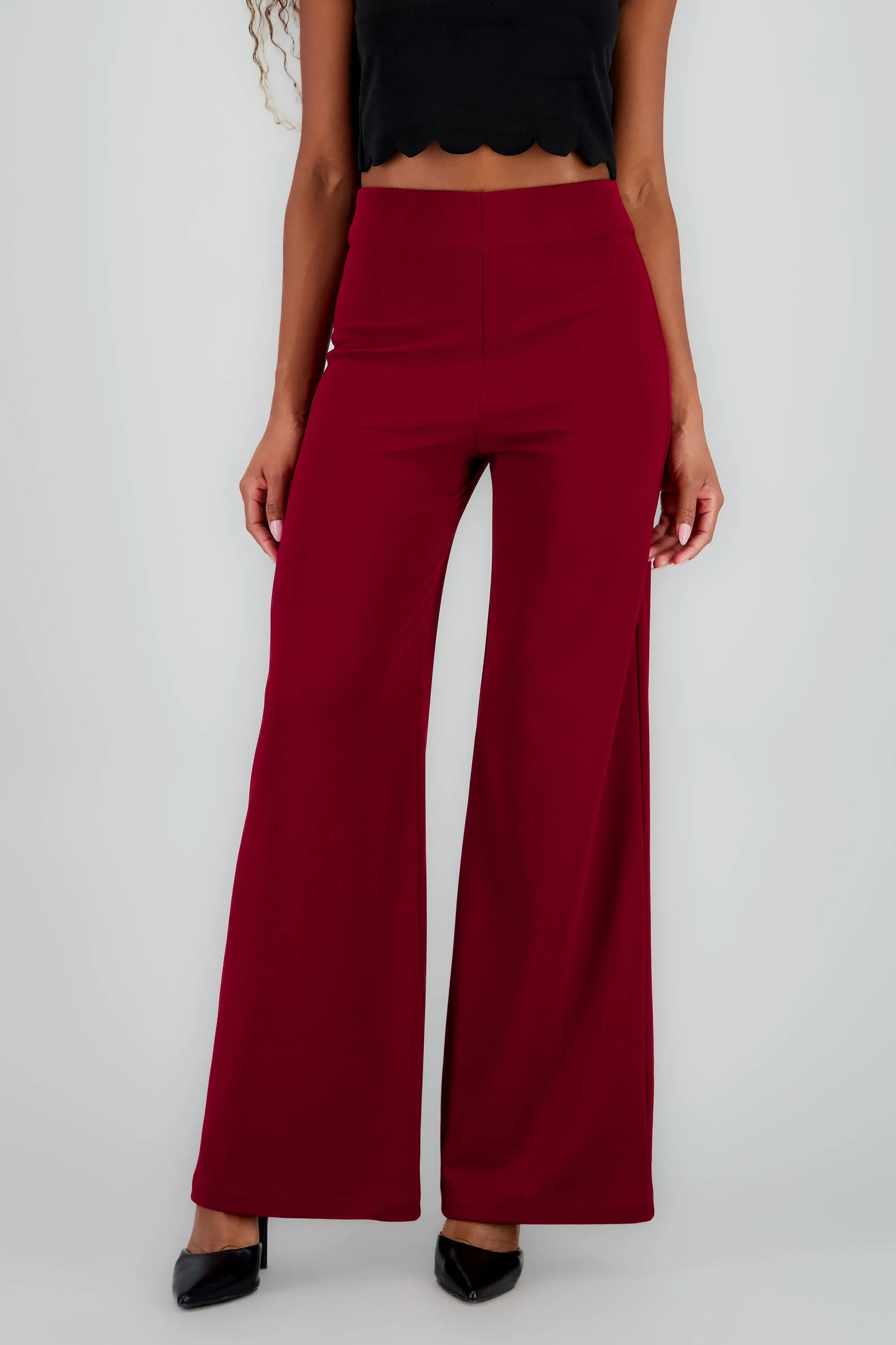 Pantalon fluido wide leg sold by Shasa product image thumbnail 2