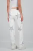 Jeans wide leg estrellas cargo sold by Shasa