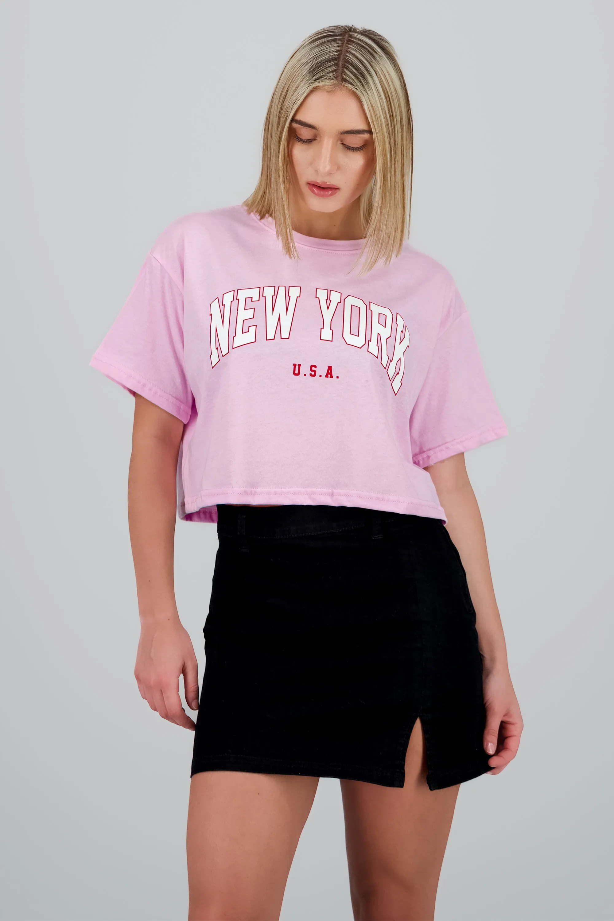 Playera boxy estampado new york sold by Shasa product image thumbnail 2