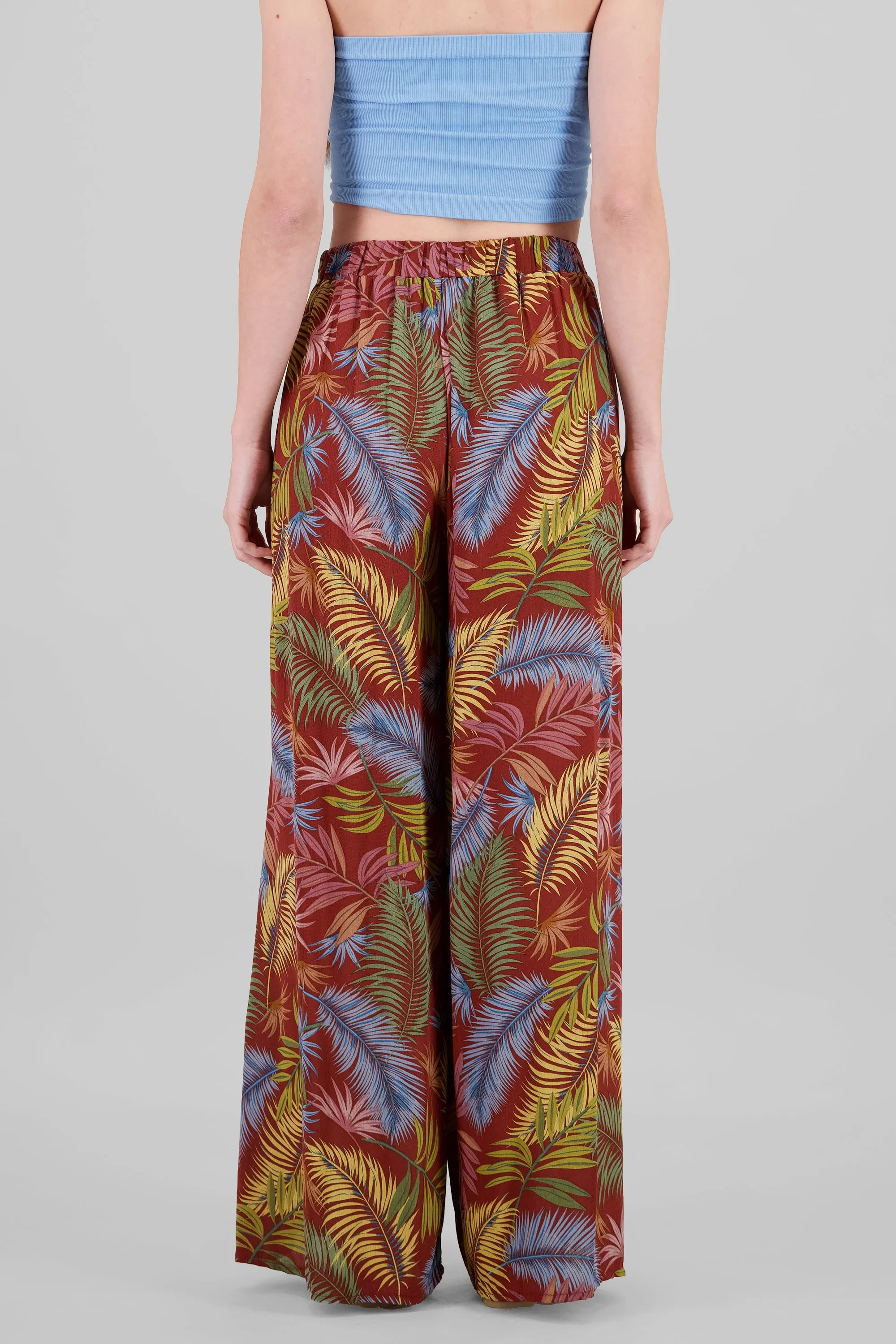 Pantalon pinzas estampado tropical sold by Shasa product image thumbnail 4