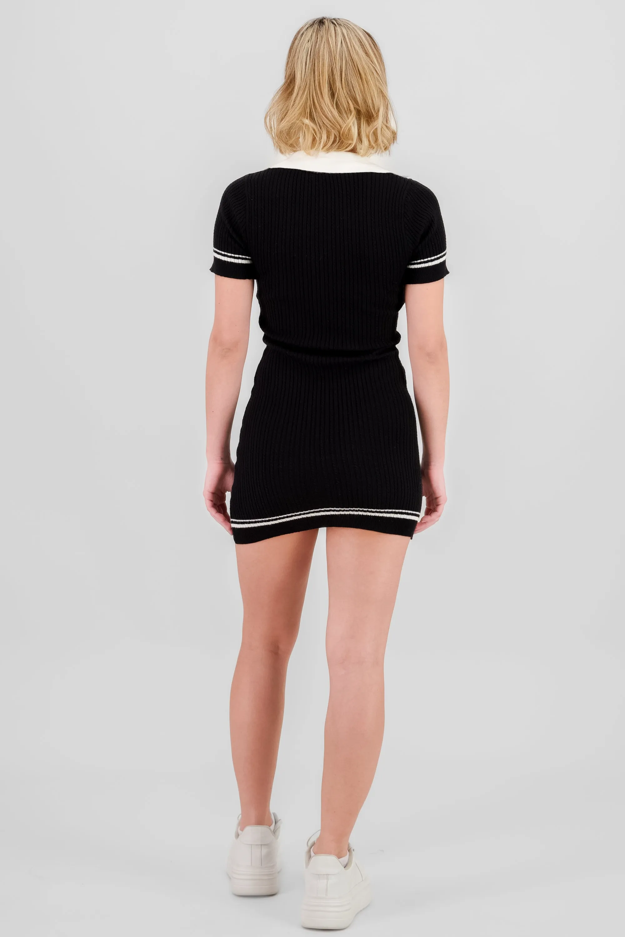 Vestido bodycon cuello polo sold by Shasa product image thumbnail 4
