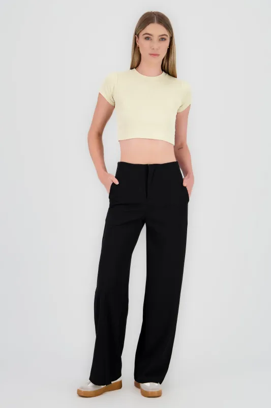 Pantalón wide leg amplio sold by Shasa
