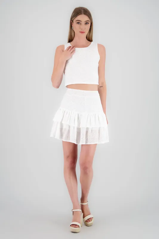 Falda short olanes sold by Shasa