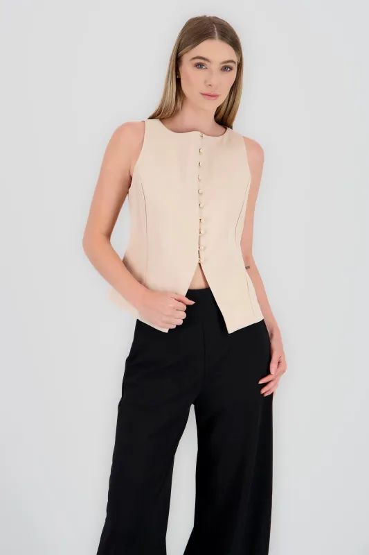 Chaleco sastre con botones chicos Hypsters sold by Shasa