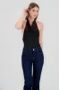 Bodysuit cuello halter de mesh liso sold by Shasa