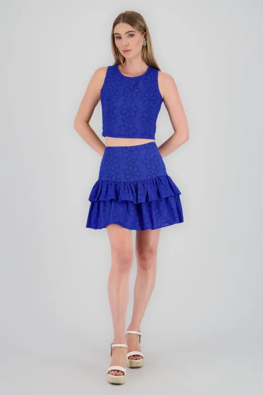 Falda short olanes sold by Shasa