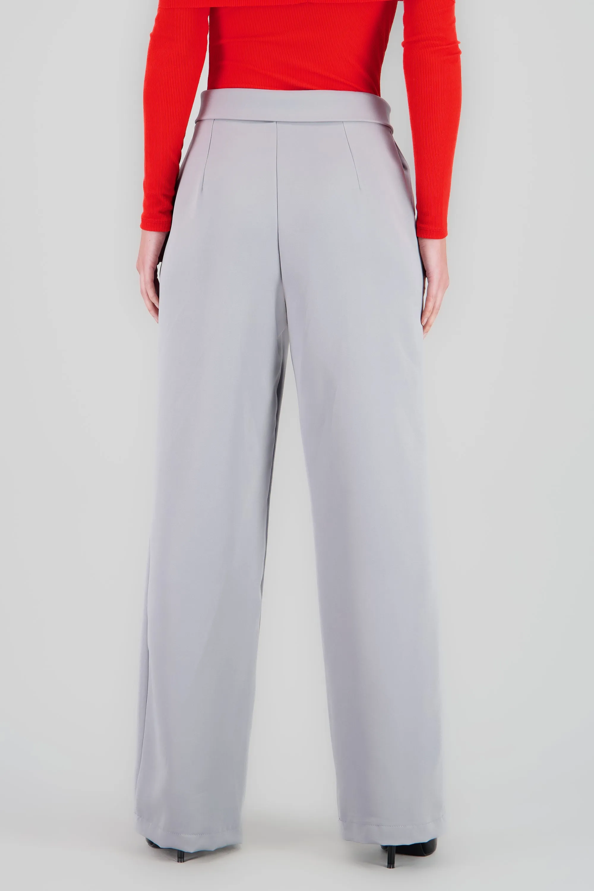 Pantalon recto liso detalle pretina sold by Shasa product image thumbnail 4