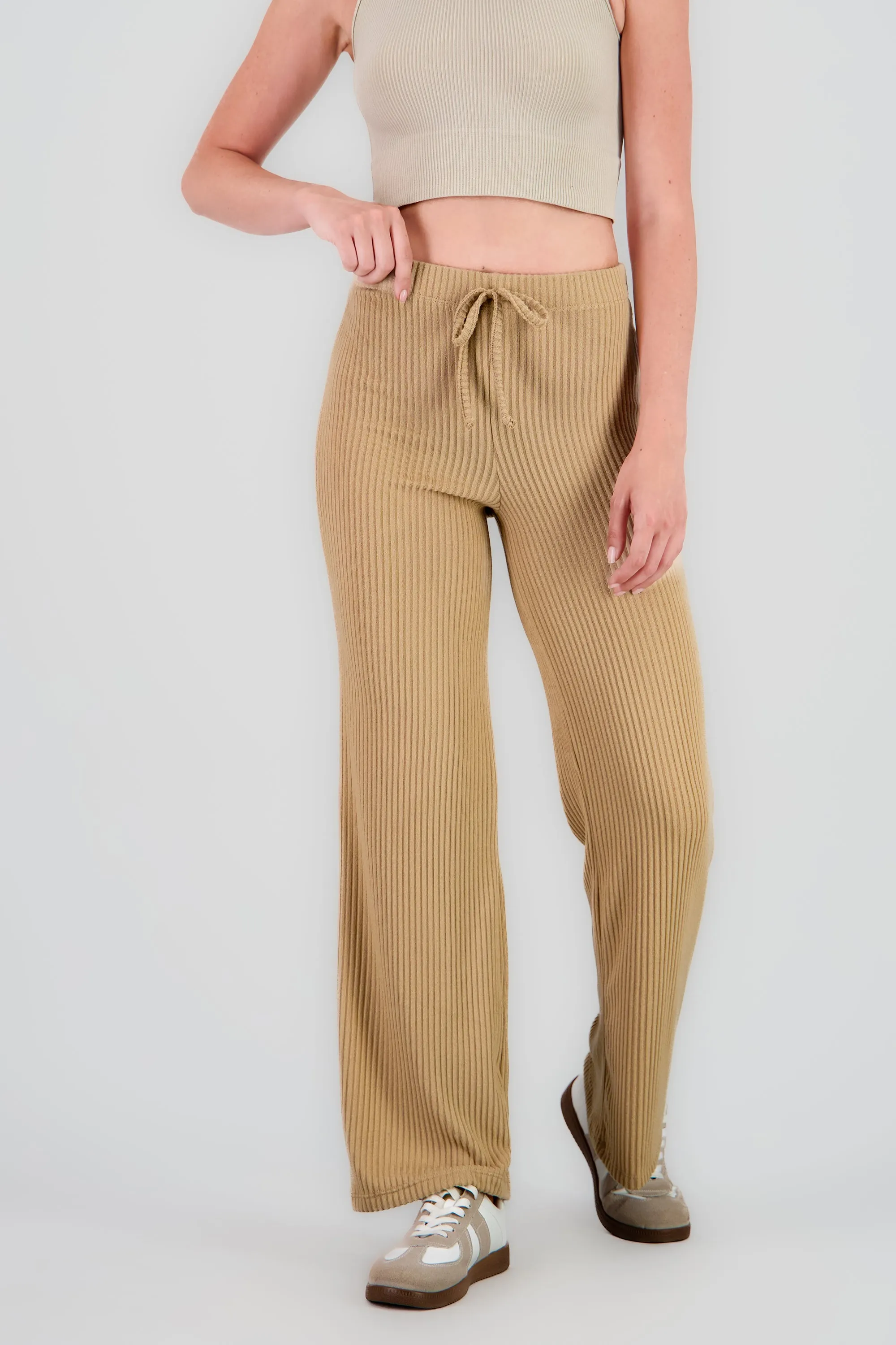 Pantalon recto con jareta rib suave sold by Shasa product image thumbnail 2