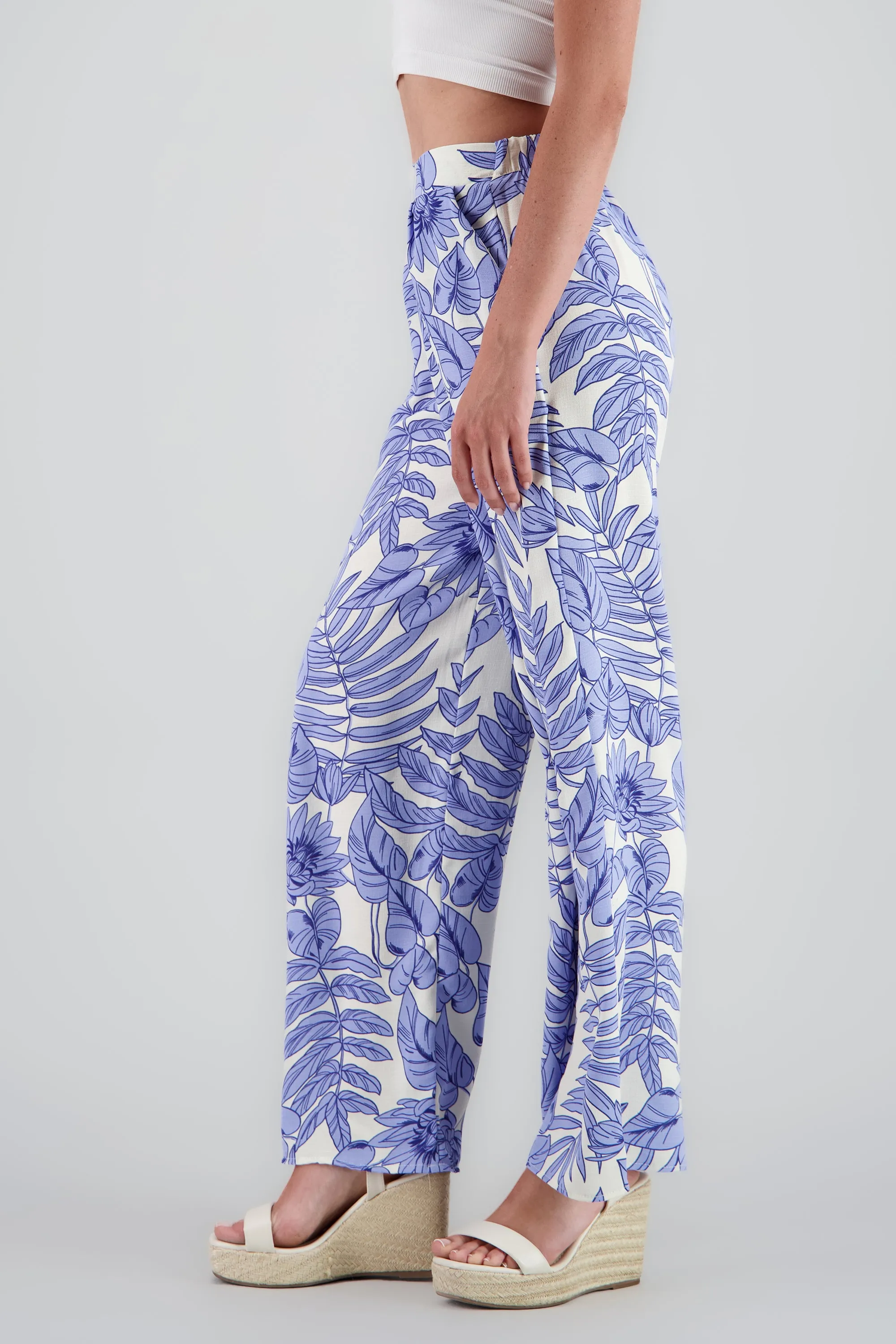 Pantalon amplio fluido estampado sold by Shasa product image thumbnail 3