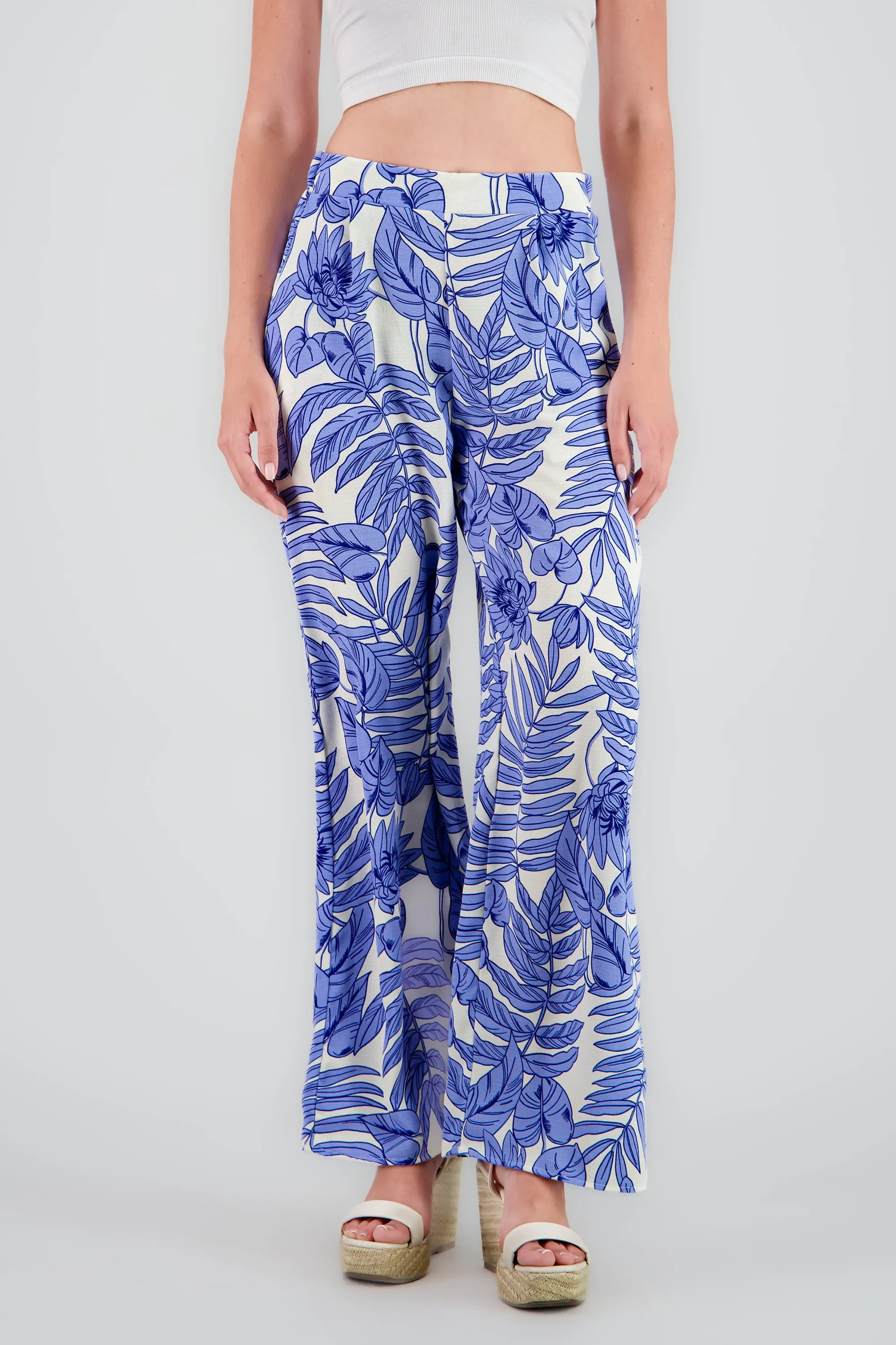 Pantalon amplio fluido estampado sold by Shasa product image thumbnail 2