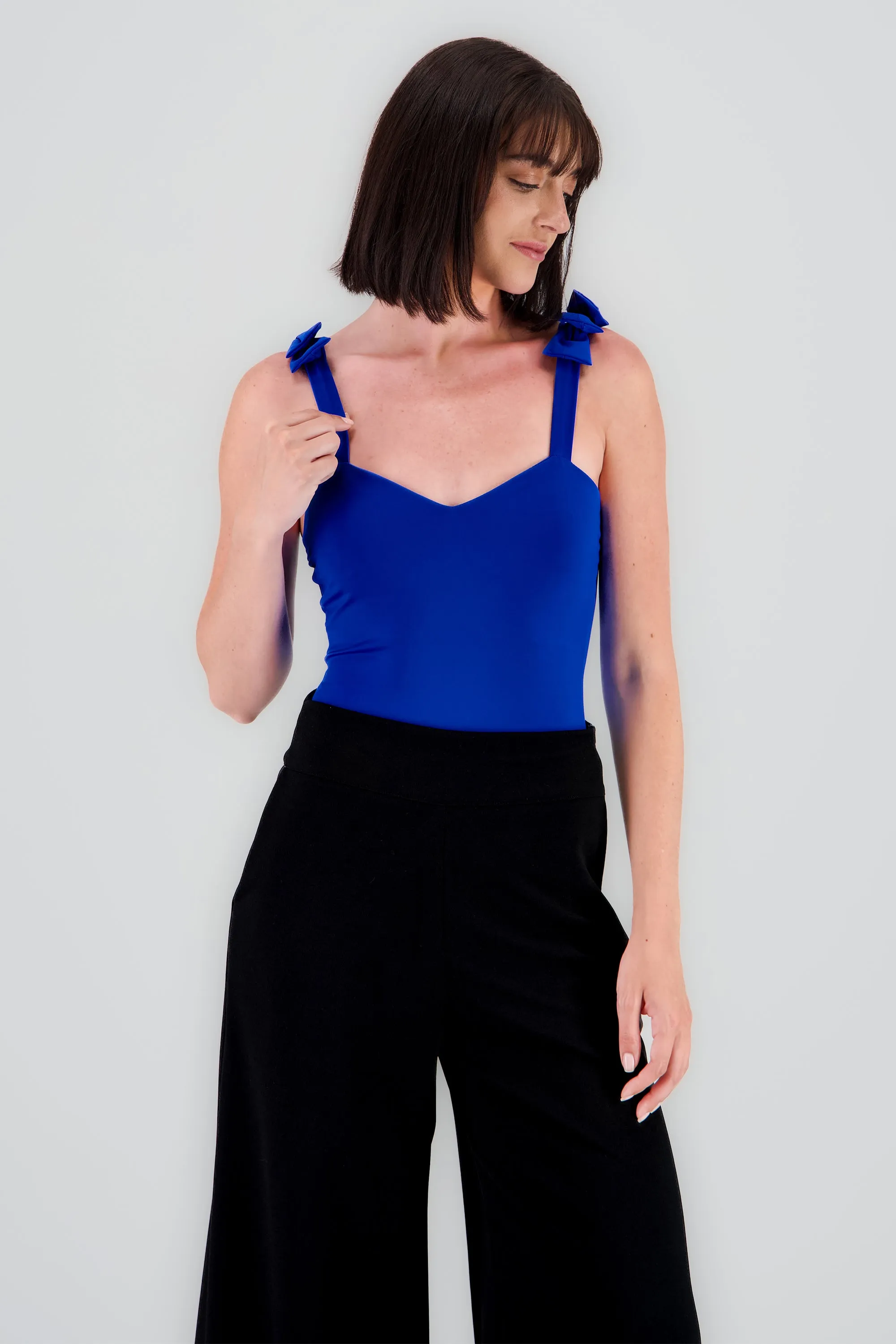 Bodysuit Liso Con Tirante Moños Hypsters sold by Shasa