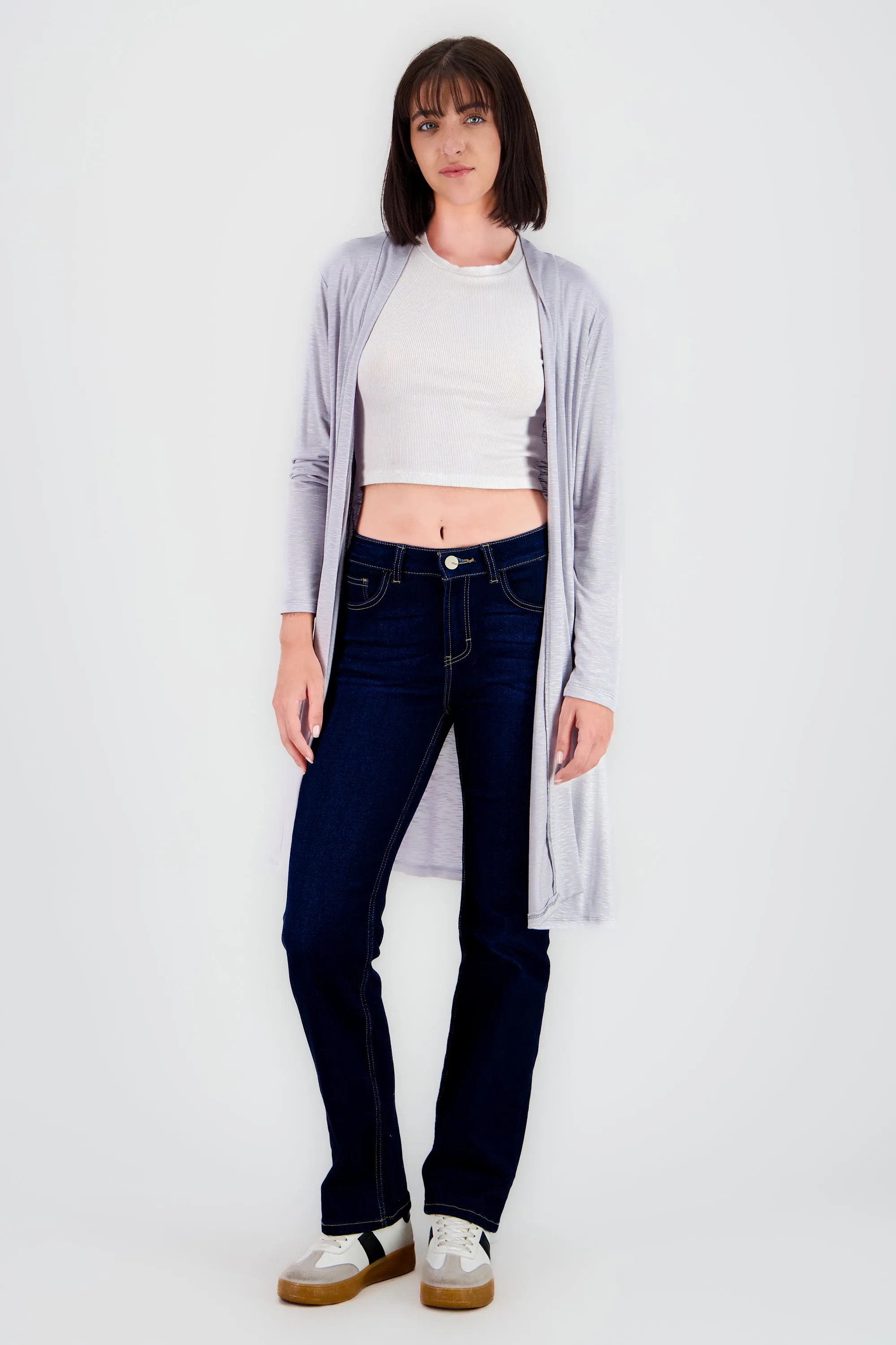 Cardigan manga larga liso sold by Shasa product image thumbnail 2