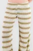 Pantalón crochet rayas amplio sold by Shasa