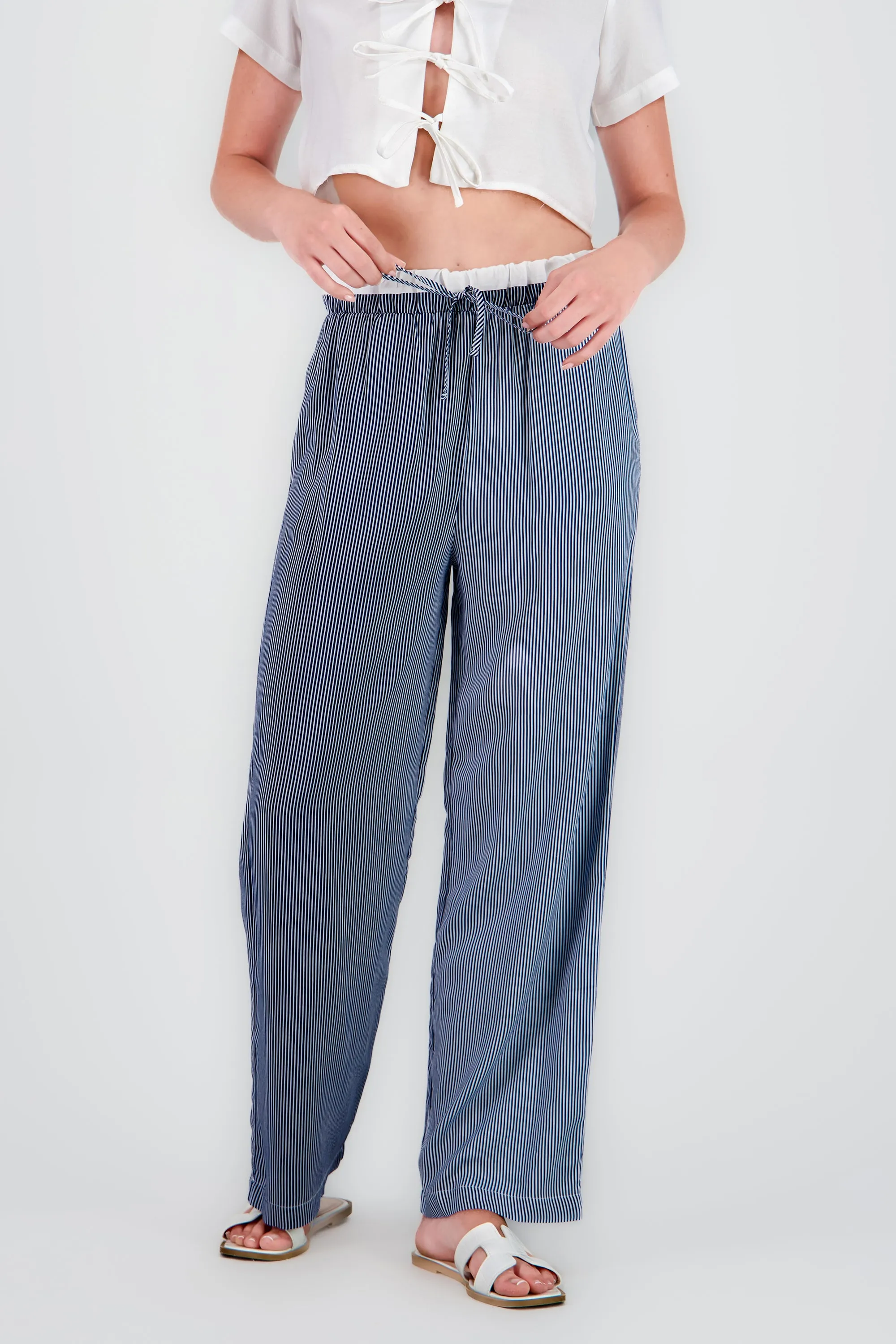Pantalon rayas detalle jareta sold by Shasa product image thumbnail 2