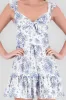 Vestido mini detalle lazo tirante olanes sold by Shasa