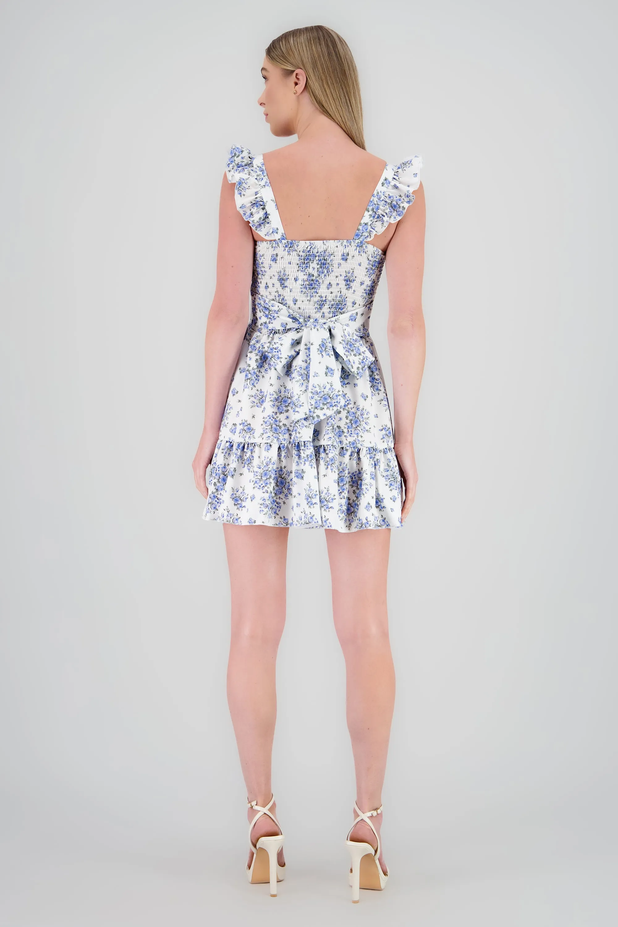 Vestido mini detalle lazo tirante olanes sold by Shasa product image thumbnail 4