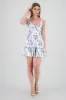 Vestido mini detalle lazo tirante olanes sold by Shasa